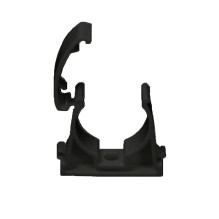 PIPE HOLDER U-20 BLACK 5PCS