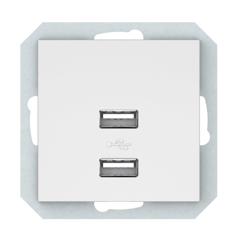 USB kroviklis VILMA QR1000, mat. baltos spalvos