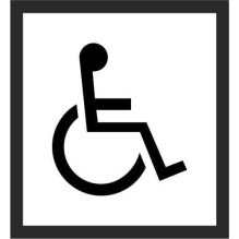 STICKER WC FOR THE DISABLED...