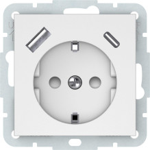SOCKET+USB-A+C WMAT...