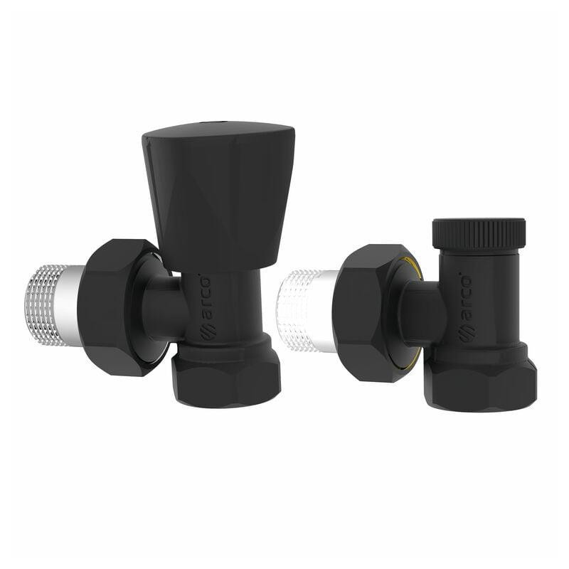 SET OF BLACK TOWELDRYER VALVES 1 / 2
