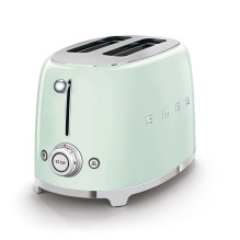 Tosteris - SMEG TSF01PGEU 2x2 6 Rudos spalvos lygiai Žalias