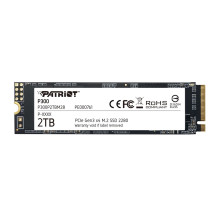 Kietasis diskas - Patriot P300 2TB NVMe M.2 PCIe 3.0 Kietasis diskas - Patriot P300 2TB NVMe M.2 PCIe 3.0