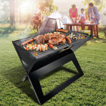 Lauko Grilis - Maestro MR-1011 45x30x35 Cm, Pilka Lauko Grilis - Maestro MR-1011 45x30x35 Cm, Pilka