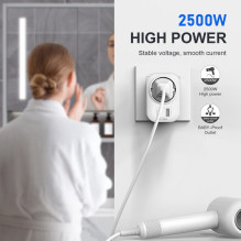 „Tech-Protect TA100“ JAV adapteris – baltas