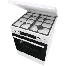 Gorenje GKS6C71WF Laisvai pastatoma viryklė su orkaite, balta Gorenje GKS6C71WF Laisvai pastatoma viryklė su orkaite, balta