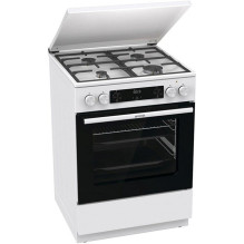 Gorenje GKS6C71WF Freestanding cooker with oven White Gorenje GKS6C71WF Freestanding cooker with oven White