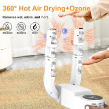 Foldable shoe dryer Reach FSD-1 white