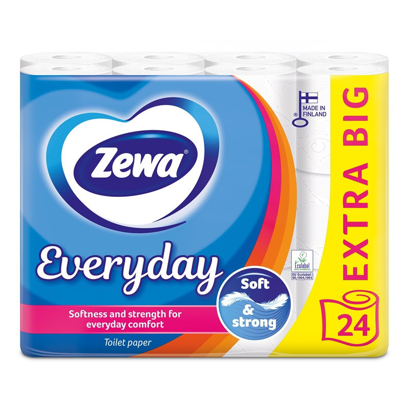 TUALET POP ZEWA EVERYDAY 3SL 24RIT