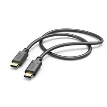 Hama 00201591 įkrovimo laidas, USB-C - USB-C 1,5 m, juodas