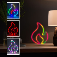 Manta SNL58RGB Stile neoninė lempa FLAME Manta SNL58RGB Stile neoninė lempa FLAME