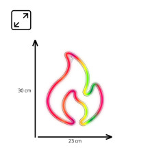 Manta SNL58RGB Stile neoninė lempa FLAME Manta SNL58RGB Stile neoninė lempa FLAME