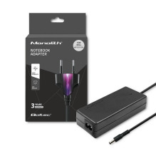 Maitinimo Adapteris - Qoltec 90W, Juodas