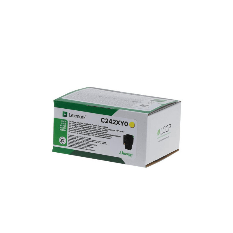 OEM kasetė Lexmark C242XY0 Geltona