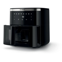 „Bosch Serie 6 MAFS2671B“ gruzdintuvė, viena, 7,2 l, atskira, 1800 W, karšto oro gruzdintuvė, juoda