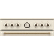 Gorenje GECS6B70CLI Freestanding cooker Ceramic hob Beige