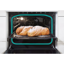 Gorenje GECS6B70CLI Freestanding cooker Ceramic hob Beige
