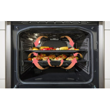 Gorenje GECS6B70CLI Freestanding cooker Ceramic hob Beige