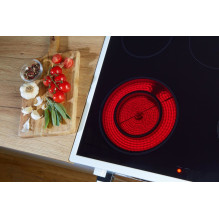 Gorenje GECS6B70CLI Freestanding cooker Ceramic hob Beige