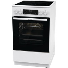 Gorenje GECS5C70WA cooker Freestanding cooker Coil hob White A Gorenje GECS5C70WA cooker Freestanding cooker Coil hob White A