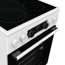 Gorenje GECS5C70WA cooker Freestanding cooker Coil hob White A Gorenje GECS5C70WA cooker Freestanding cooker Coil hob White A