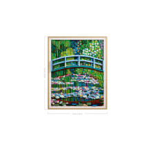 LEGO ART 31220 Claude Monet - Tiltas per vandens lelijų tvenkinį