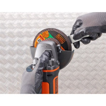 Kampinis šlifuoklis „Black Decker BCG720N“, 12,5 cm, 8600 aps./min. Kampinis šlifuoklis „Black Decker BCG720N“, 12,5 cm, 8600 aps./min.