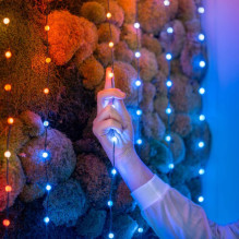 Twinkly Candies LED Christmas tree lights TWKP100RGB-T 6 m 100 pearl-shaped lights Twinkly Candies LED Christmas tree lights TWKP100RGB-T 6 m 100 pearl-shaped lights