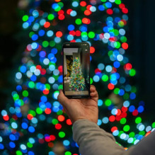 Twinkly Candies LED Christmas tree lights TWKP100RGB-T 6 m 100 pearl-shaped lights Twinkly Candies LED Christmas tree lights TWKP100RGB-T 6 m 100 pearl-shaped lights