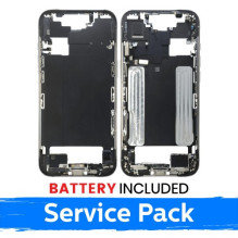Ekrano rėmas / Vidinis korpusas skirtas Apple iPhone Air korpusas + baterija / Cloud White / (Service Pack)