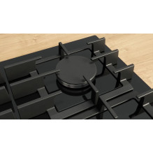 Virtuvės kaitlentė - Bosch PRP6A6H40 dujinė kaitlentė 4 zonos 3000W juoda Virtuvės kaitlentė - Bosch PRP6A6H40 dujinė kaitlentė 4 zonos 3000W juoda