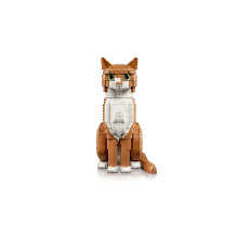 Konstruktorius - LEGO IDEAS 21376 1755pcs Model 320mm Aukščio Oranžinė Katė Konstruktorius - LEGO IDEAS 21376 1755pcs Model 320mm Aukščio Oranžinė Katė