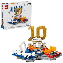 Konstruktorius - LEGO EDITIONS 43013 Kylian Mbappé Futbolo Akcentai Rinkinys su 490 Dalių Minifigūra Daugiaspalvis