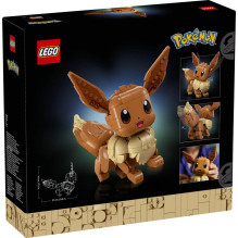 Konstruktorius - LEGO POKÉMON 72151 Eevee Model 587 Pieces 190 mm Tall Rudas Konstruktorius - LEGO POKÉMON 72151 Eevee Model 587 Pieces 190 mm Tall Rudas