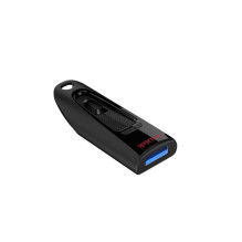 USB Atmintinė - SanDisk Ultra 512GB 130MB / s USB 3.0 Su SecureAccess Juoda