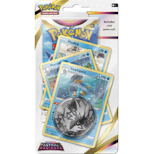 Trading Cards - Pokémon TCG: Sword Shield: Swampert Astral Radiance Checklane Premium With 1 Booster Pack, 3 Promo Cards Trading Cards - Pokémon TCG: Sword Shield: Swampert Astral Radiance Checklane Premium With 1 Booster Pack, 3 Promo Cards
