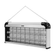 Insecticidal Lamp - N'OVEEN IKN240 UV Light Insect Killer, Quiet Operation, 80 m² Coverage, White