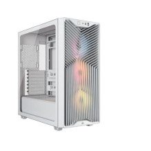 Computer Case - Corsair 3200D RS Mid-Tower ATX Case with 360mm Radiator Support, White