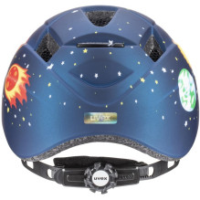 Children's Bicycle Helmet - Uvex Kid 2 CC In-Mold Construction, Removable Lining, 46-52 cm Dk. Blue Rocket
