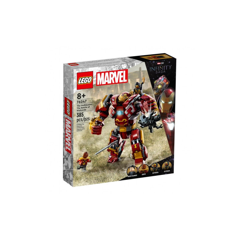 Toy - Lego 76247 Marvel The Infinity Saga Hulkbuster Mech With Mini-Figures Black / Red