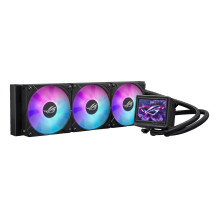 ASUS ROG Ryujin III 360 ARGB Extreme kompiuterio dėklas Viskas viename skysčių aušintuvas 12 cm juodas