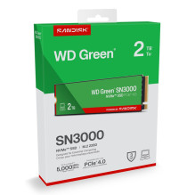 „Western Digital Green WD™ SN3000 NVMe™“ SSD diskas su „SANDISK“ 2 TB talpa