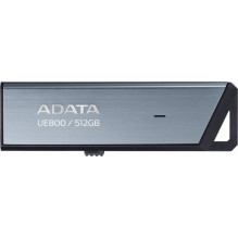 Adata Elite UE800 512GB USB 3.2 USB atmintis, sidabrinė Adata Elite UE800 512GB USB 3.2 USB atmintis, sidabrinė