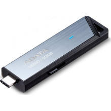 Adata Elite UE800 512GB USB 3.2 USB atmintis, sidabrinė Adata Elite UE800 512GB USB 3.2 USB atmintis, sidabrinė