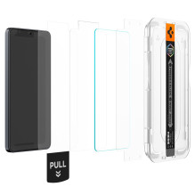 Spigen Glas.tR EZ Fit Pro AC Anti Reflection Tempered Glass 2-Pack for Samsung Galaxy S26