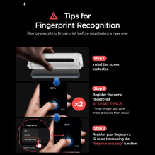 Spigen Glas.tR EZ Fit Pro AC Anti Reflection Tempered Glass 2-Pack for Samsung Galaxy S26