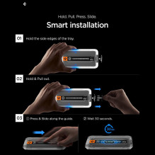 Spigen Glas.tR EZ Fit Pro AC Anti Reflection Tempered Glass 2-Pack for Samsung Galaxy S26