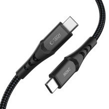 Tech-Protect Ultraboost UB11T USB-C / USB-C PD 240W / QC3.0 Cable 200 cm - Black