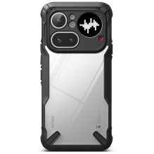 Ringke Fusion X case for Nothing Phone 4A Pro - transparent and black