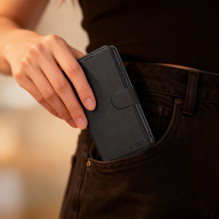 Tech-Protect Wallet Case for Motorola Moto G67 / G77 - Black
